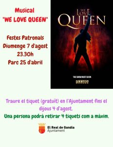 Musical "We love Queen"