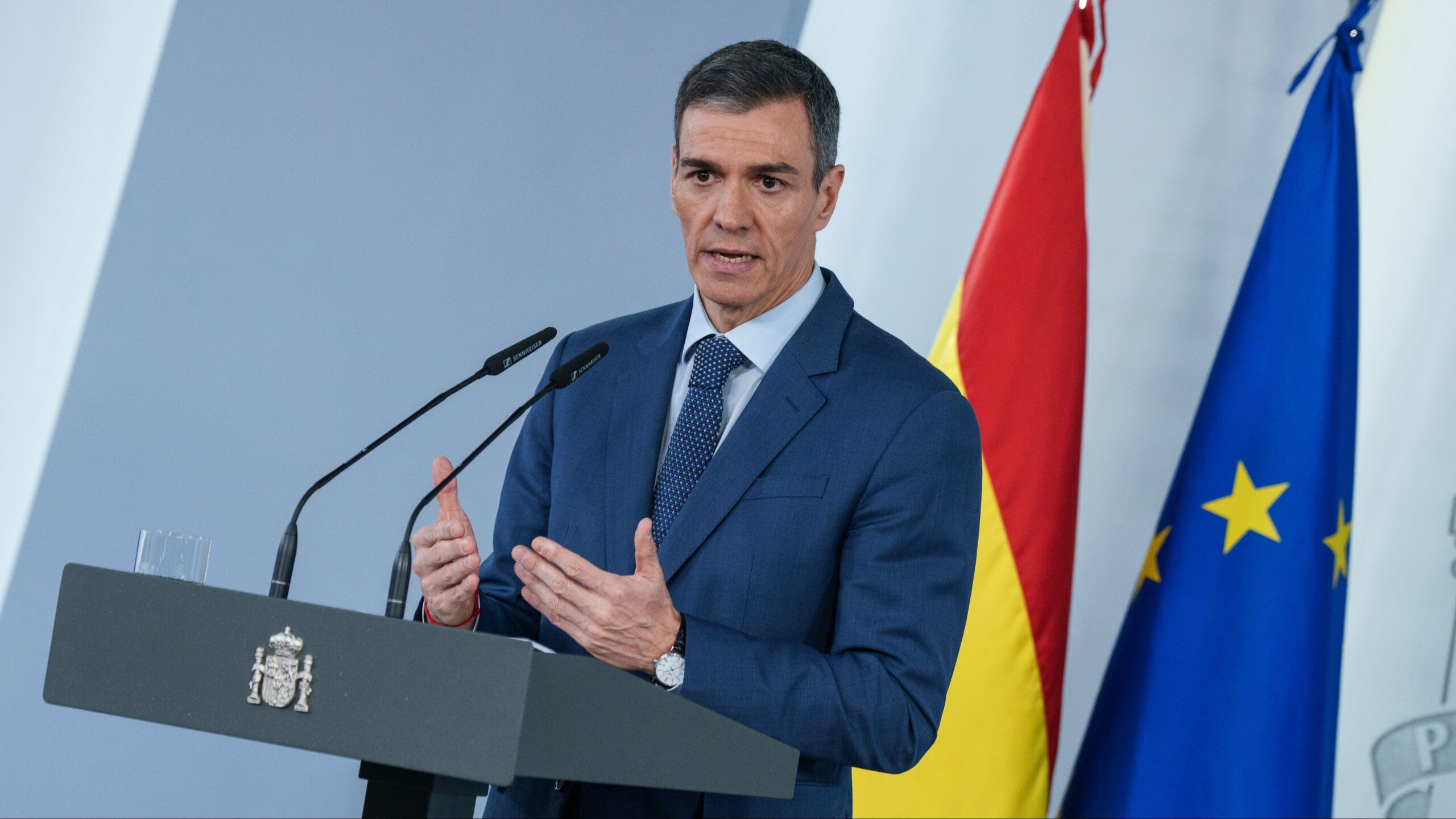 Pedro Sánchez, Gobierno España