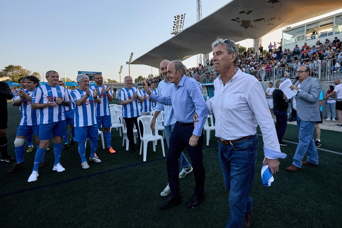Gandia de luto: El adiós a Antonio Soldevila, el capitán eterno del CF Gandia