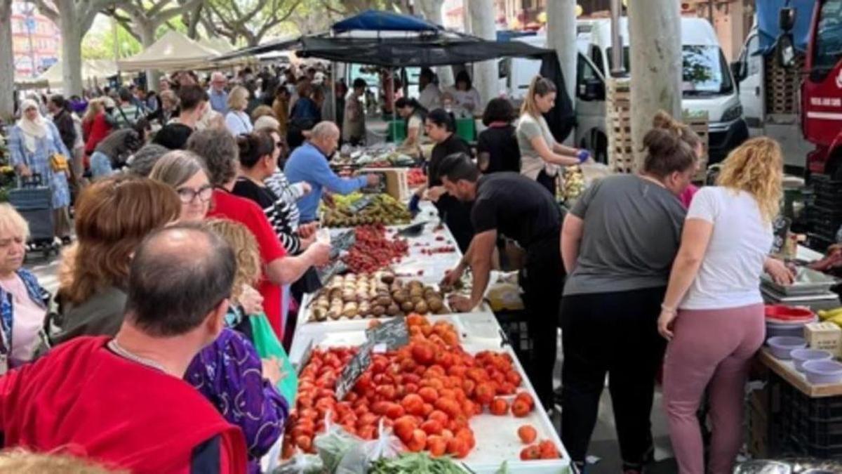 Así funcionan los mercadillos ambulantes de la Safor: cuatro días en Gandia, lleno en Oliva y ausencia en Beniflà o Guardamar