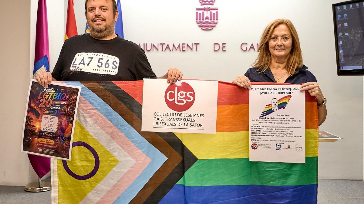 Gandia recuerda a la víctima de un crimen homófobo que la justicia olvidó: las Jornadas Javier Albiol llegan a su quinta edición con la memoria como bandera