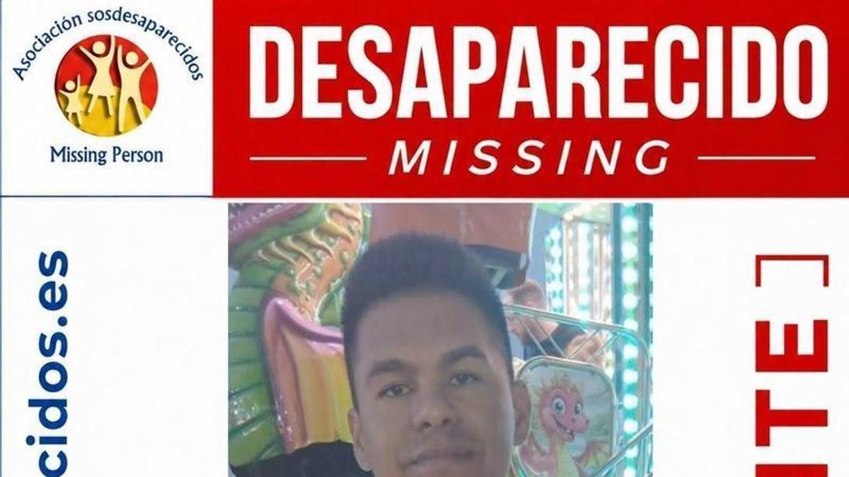 Desaparecido en Gandia: activan la búsqueda de Cristian Alexander P. B. desde el 18 de octubre