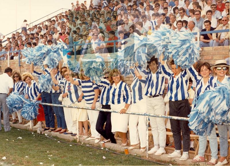 El CF Gandia rememora los 35 años de su primer ascenso a Segunda B