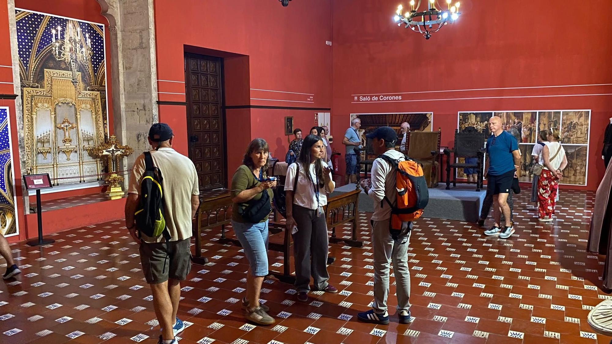 El Palau Ducal de Gandia, uno de los principales atractivos turísticos durante el puente de octubre: hasta 940 visitas en 4 días
