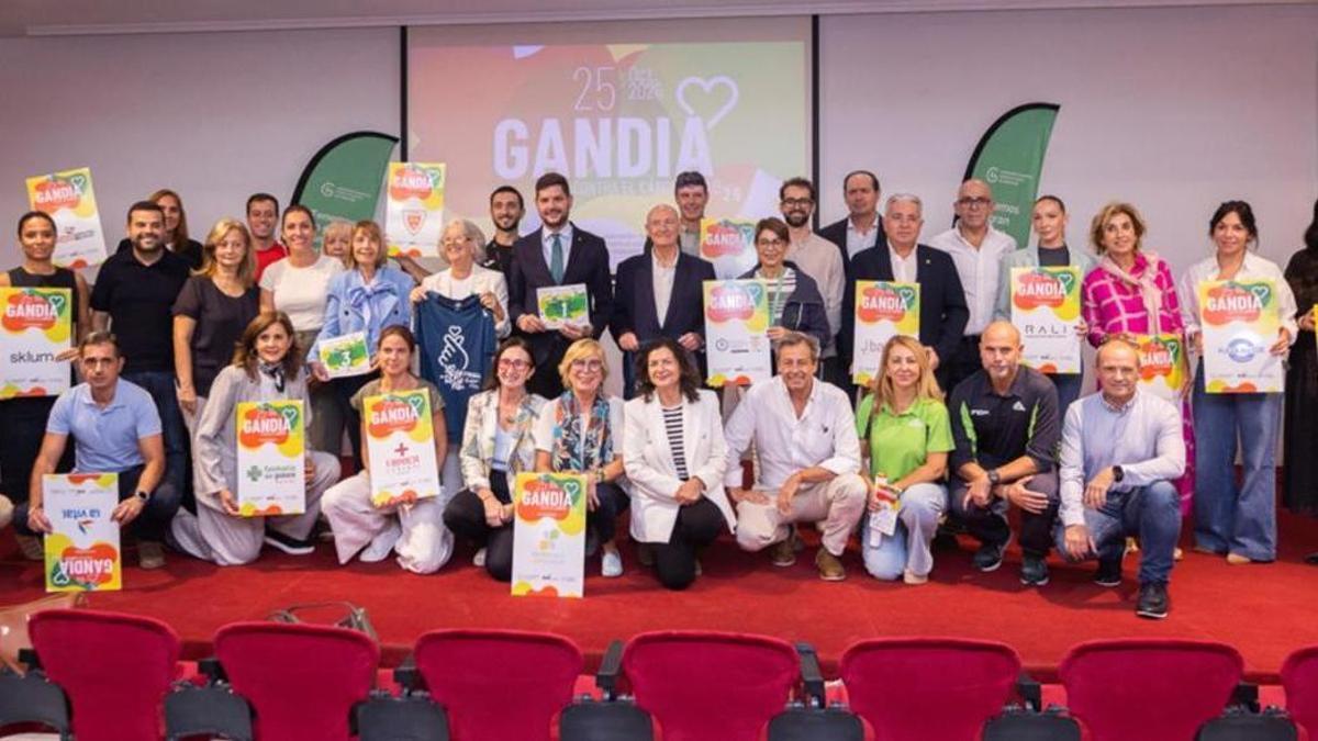 Un año más de solidaridad con el objetivo de superar los 25.205 € de 2025: Gandia volverá a unirse contra el cáncer el domingo 25 de octubre
